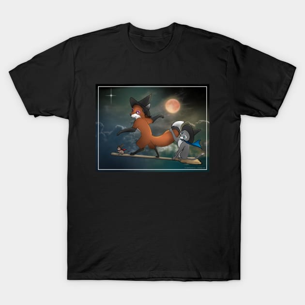 Fly By Night T-Shirt by OzFoxes